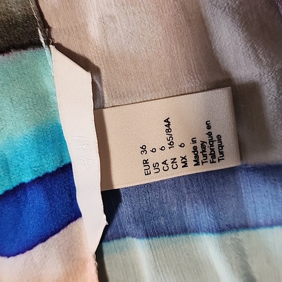 💋 H&M colorful striped Cami 💋 - Picture 2 of 5